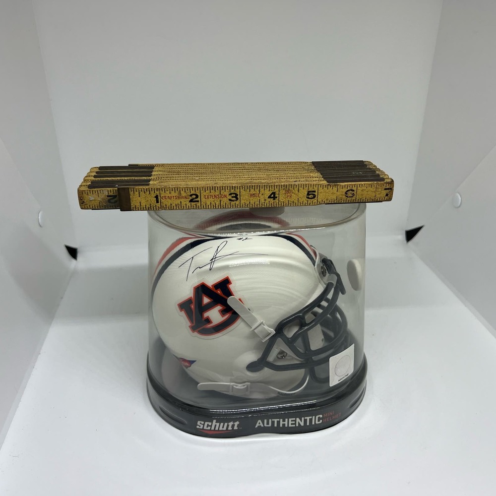 Auburn Tigers autographed mini helmet by Trovon Reed - Picture 2 of 9
